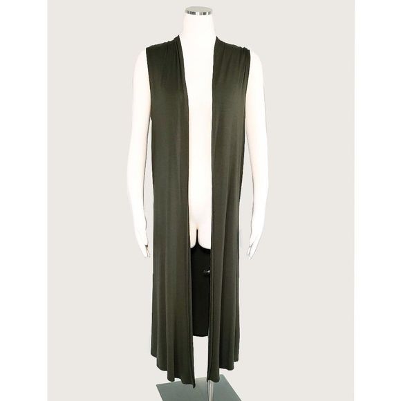 Isaac Liev Khaki Duster - Picture 2 of 5